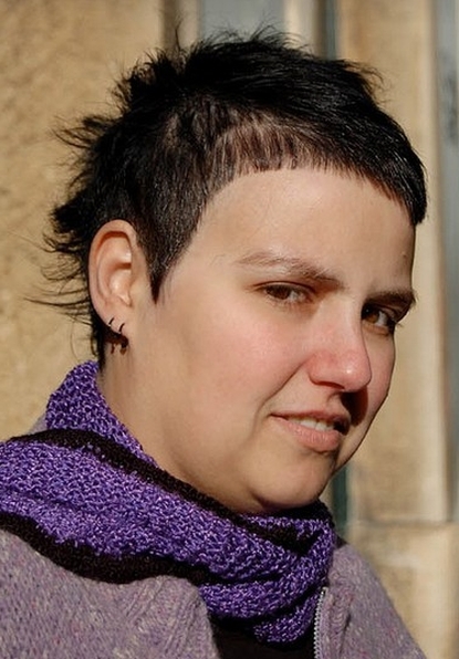 cieniowane fryzury krótkie uczesanie damskie zdjęcie numer 178A